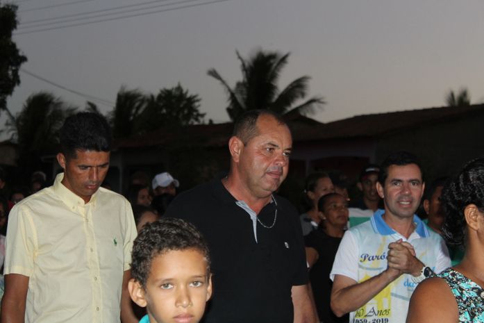 Prefeito Ediel Leite participa com os craibenses da caminhada em homenagem a Nossa Senhora da Conceição