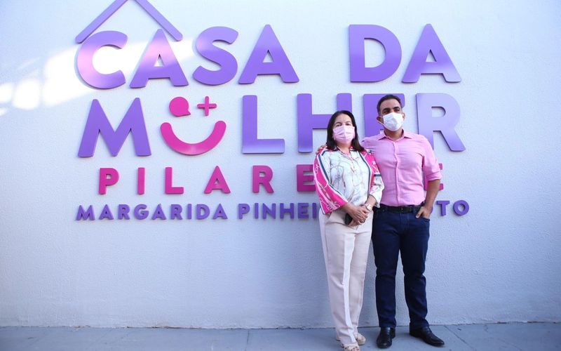 Pilar entrega primeira Casa destinada à saúde e atendimento da mulher vítima de violência do país