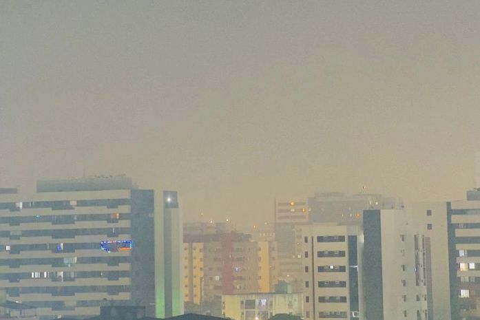 Moradores de diversos bairros de Maceió relatam forte fumaça, após incêndio em antigo lixão