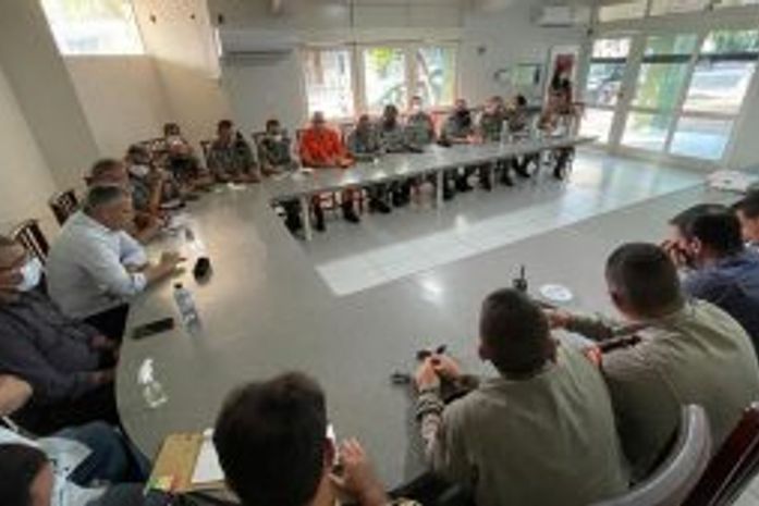 Reunião da Mesa de Situação analisa estratégias para segurança no interior do estado