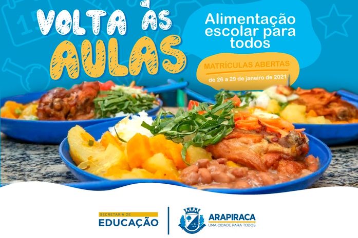 Alunos matriculados na rede municipal de ensino tem garantida merenda com qualidade