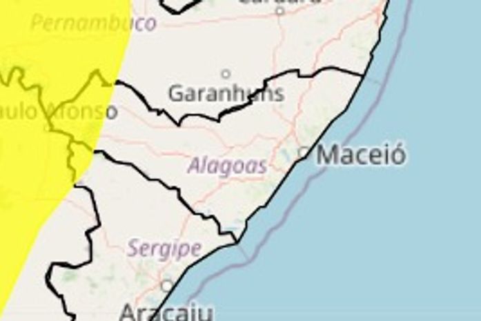 Inmet emite alerta amarelo para oito cidades alagoanas devido à baixa umidade do ar