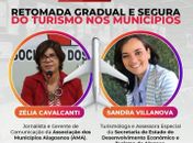 Live da AMA e Sedetur destaca os municípios alagoanos como destino seguro para o turista