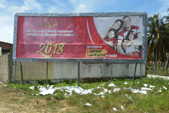 Ex-prefeito usa espaço privado sem pagar os devidos tributos municipais