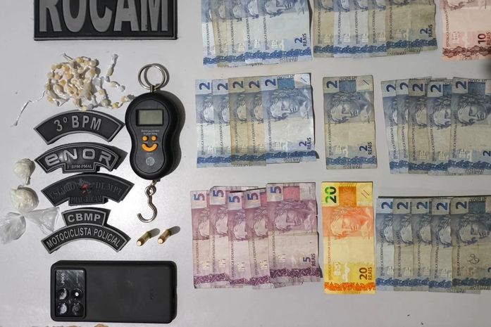 Casal é preso por tráfico e porte ilegal de arma após ação policial em Arapiraca