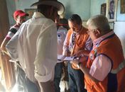 Técnicos iniciam estudo em imóvel com alta temperatura