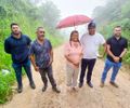 Prefeita anuncia obras de pavimentação e drenagem na “Micro-ondas” após visita ao local