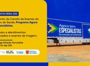 Em parceria com Governo Federal, prefeitura lança oficialmente Carreta “Agora Tem Especialistas” nesta sexta-feira (30), a partir das 10h
