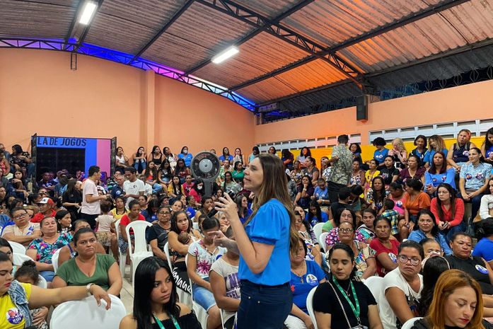 “Vamos abrir as portas do governo para todas as mulheres”, afirma Jó em encontro que reuniu centenas de pessoas na região Norte
