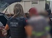 Após denúncia da própria vítima, homem é preso suspeito de estuprar menina de 8 anos, neta da esposa