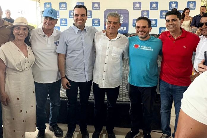 Governador Paulo Dantas, Renan Filho, Renan Calheiros e Jorge Dantas comandam grande agenda de inaugurações em Pão de Açúcar