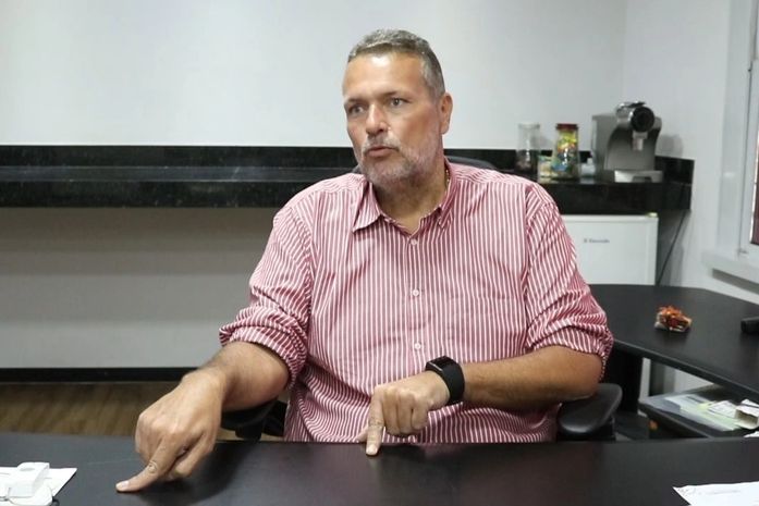 O secretário de Segurança Pública do Estado, coronel Lima Júnior.