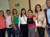 Deputada Alice Portugal recebe representantes da enfermagem em Brasília