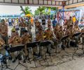 Banda da PM-AL anima o Marco dos Corais durante entrega histórica de equipamentos