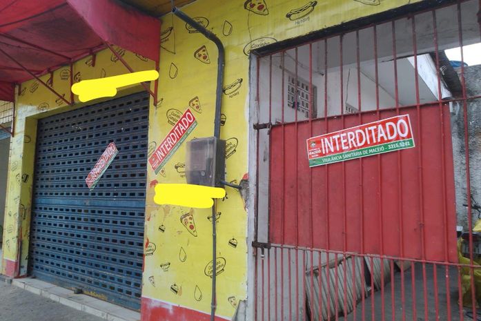 Vigilância Sanitária interdita fábrica de coxinhas e restaurante no bairro da Serraria