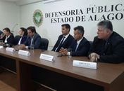 Coletiva na sede da Defensoria Pública