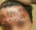 “Ladrão e vacilão”: jovem que teve frase tatuada na testa é preso novamente