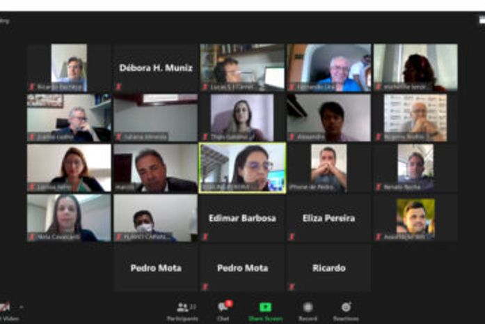 Em webconferência, AMA apresenta ações de gestores ao MPE