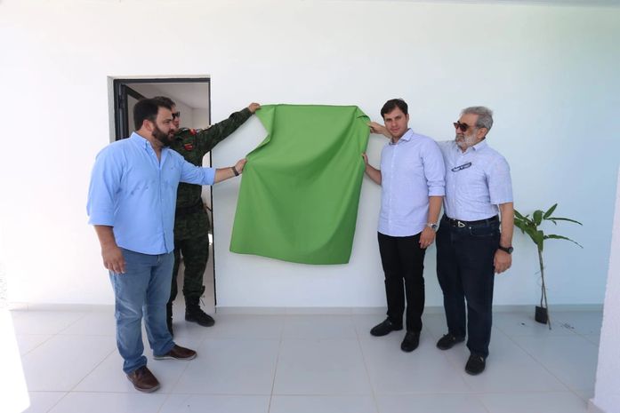 Prefeito Cláudio Filho Cacau participa de inauguração da Base Aquática do BPA na Ilha de Santa Rita