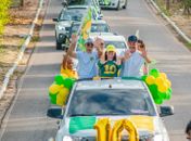 Carreata do 10: Lívia Carla mobiliza multidão em carreata histórica na Barra de Santo Antônio

