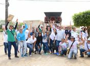 A secretaria de saúde de Major Isidoro realizou um mutirão no Bairro de Fátima