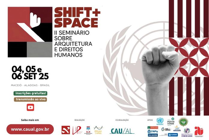 Maceió sedia 2º Seminário Internacional sobre Arquitetura e Direitos Humanos