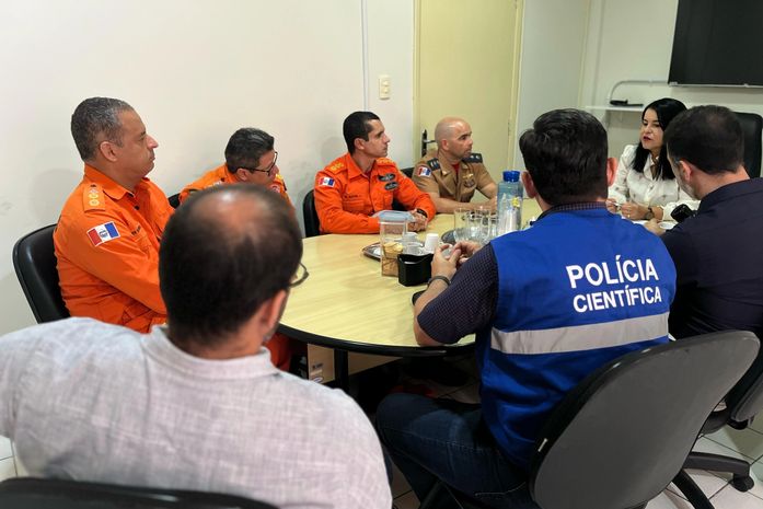 Polícia Científica e Corpo de Bombeiros unem experiências para aprimorar serviços