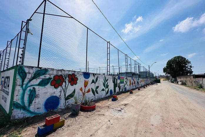 Autarquia de Limpeza Urbana transforma antigo ponto de lixo em local sustentável no bairro da Santa Lúcia