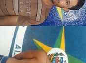 Cláudio Junior Pereira Sales e Diego Maradona dos Santos