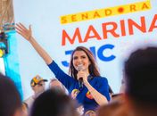 Marina JHC tem maior potencial de crescimento entre os que lideram a disputa pelo Senado
