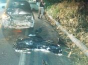Motociclista morre em colisão frontal com carro na AL-101, em Paripueira
