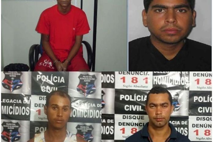 Operação policial prende quatro acusados de homicídios