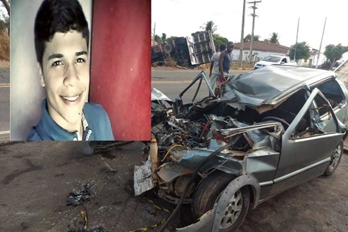 Vítima de acidente entre carro e caminhão na AL-220 morre no HEA