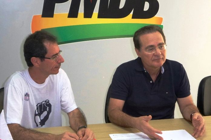 Renan Calheiros recebe servidores federais em greve