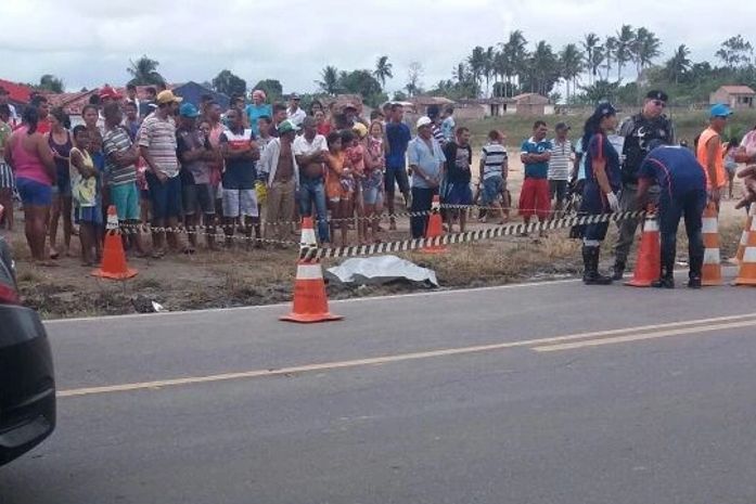 Criança morre atropelada na AL-220 em Campo Alegre