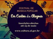 As inscrições estão abertas até o dia 23 de Maio.