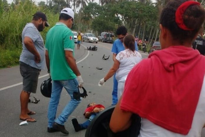 Idoso morre após colidir com carro na AL 101