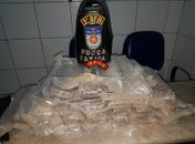 Dezessete quilos de maconha apreendidos com mototaxista'