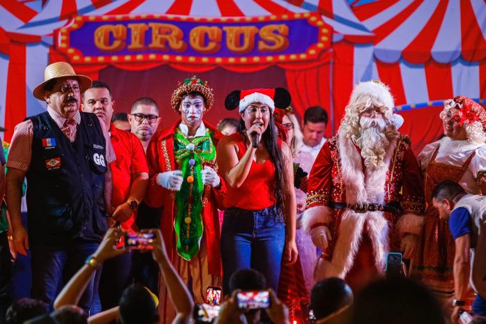 Chegada do Papai Noel marca o início dos festejos natalinos em Rio Largo