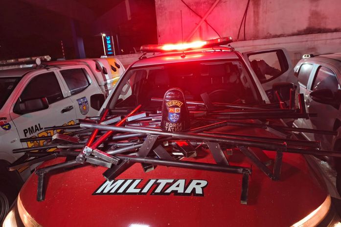 Dois homens são presos e 26 armas são apreendidas em Maceió