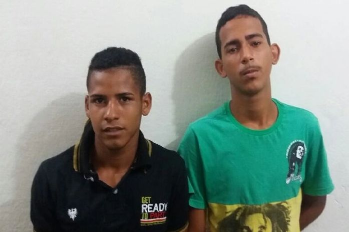 Luciano Santos de Alcântara, 18 anos e José Alexandre Romualdo dos Santos, 18 ano