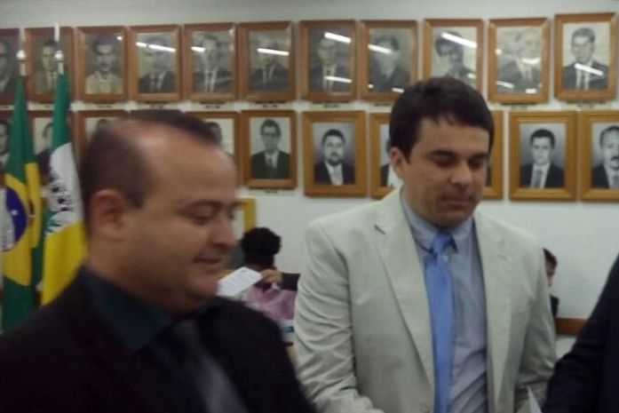 Léo Saturnino (PMDB) e Fábio Henrique (PCdoB)