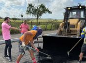 Prefeitura de Anadia inicia operação tapa-buraco
