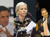 Aécio Neves, Cristiane Brasil e Paulinho da Força são alvos de operação da PF.
