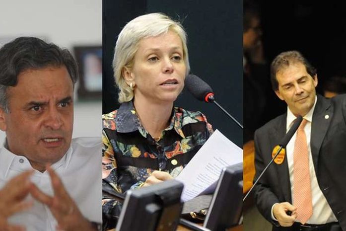 Aécio Neves, Cristiane Brasil e Paulinho da Força são alvos de operação da PF.