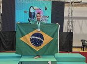 Com apoio da Selaj, atleta alagoana conquista cinco medalhas no Sul-Americano de Ginástica Rítmica