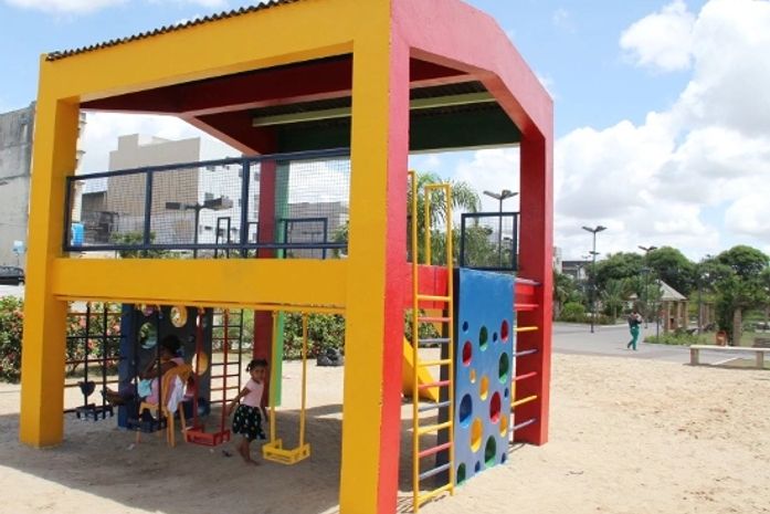 Praça recuperada