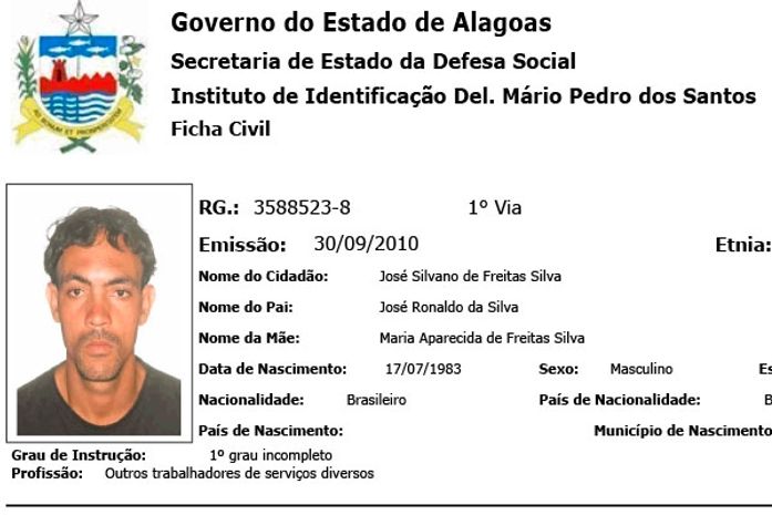 José Silvano de Freitas Silva
