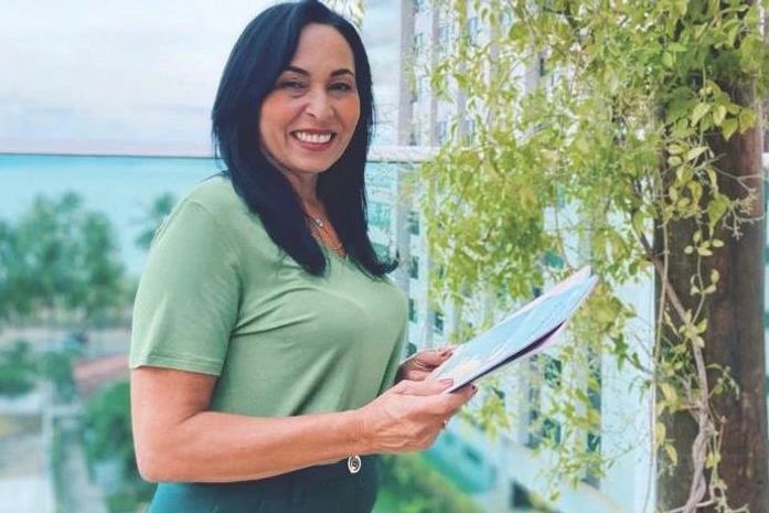 Neide Gomes Barros nasceu em Tanque d’Arca