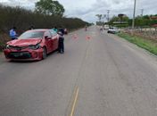 Colisão aconteceu em Olho D'Água das Flores